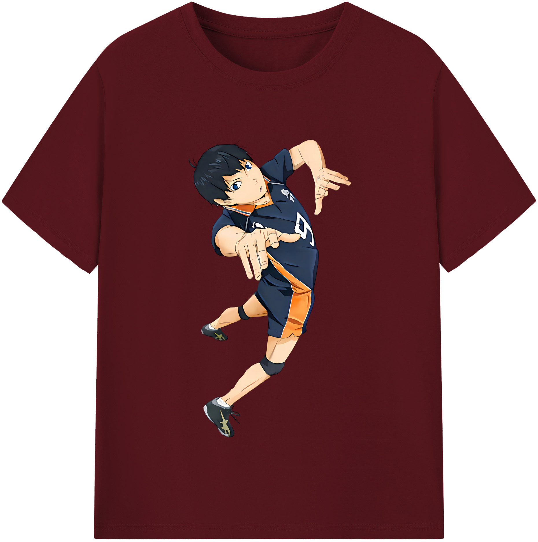（画像用） ハイキュー!! Haikyu!! 綿100％半袖Tシャツ（フロントプリント）